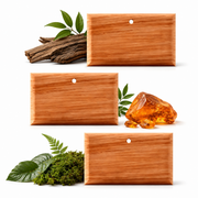 Car Air Freshener Long Lasting 3 Pack Wood Air Fresheners Refill