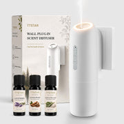 Wall Plug-in Waterless Diffuser with App Control & 3 Essential Oils
