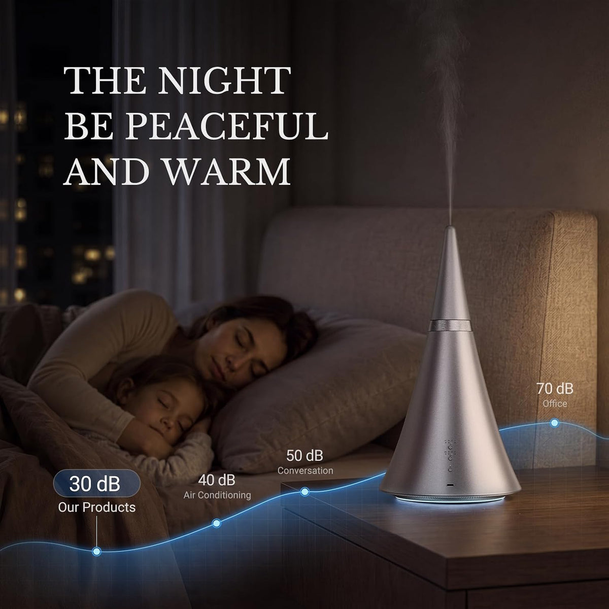 Waterless Essential Oil Diffuser， 2000 Sq.Ft Coverage for Large Rooms